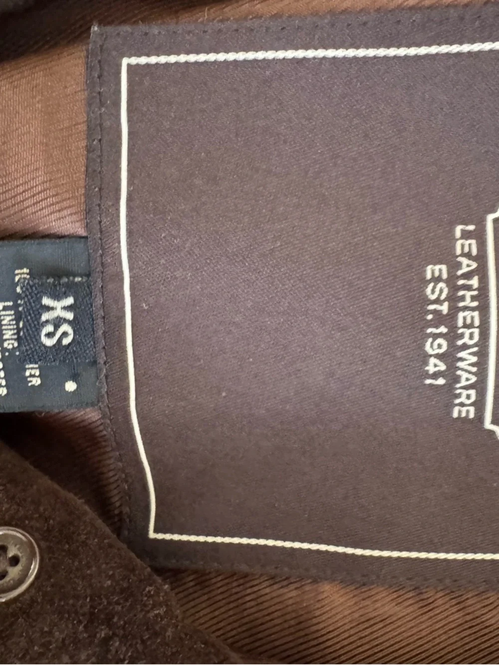 Coach suede jacket - Picture 2 of 2